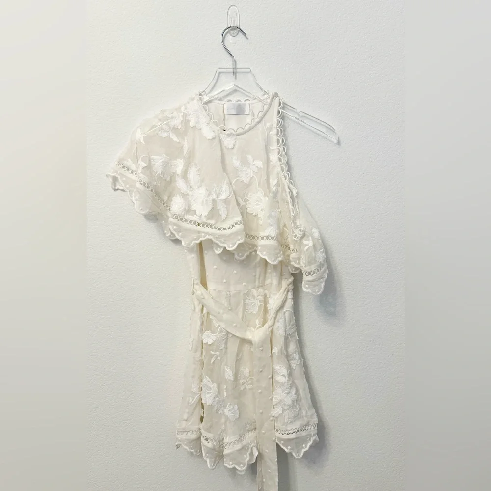 NWT Zimmermann Mercer Floating Bird Playsuit 0 - Picture 3 of 4